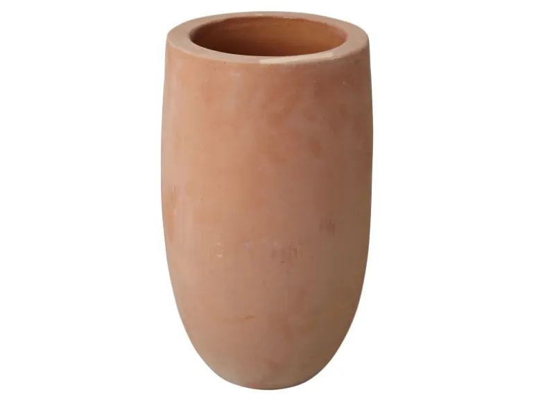 Pflanztopf Nancy Ø 31 cm x 52 cm Terrakotta groß
