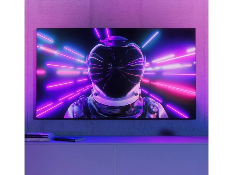 Philips Hue LED-Wallwasher Play CCT 15,7 cm x 9,1 cm Doppelpack Weiß