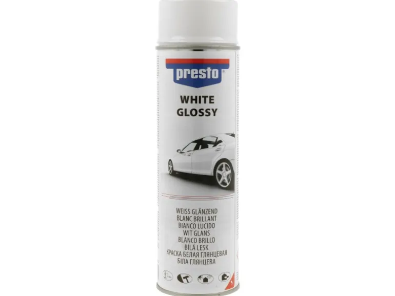 Presto Lackspray Weiß glänzend 500 ml
