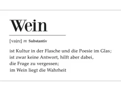 Pro Art Dekopanel Rotwein Definition 30 cm x 15 cm