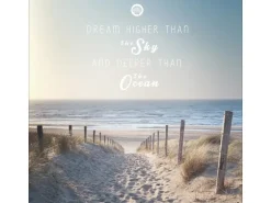 Pro-Art Glasbild Dream 30 cm x 30 cm x 1,3 cm
