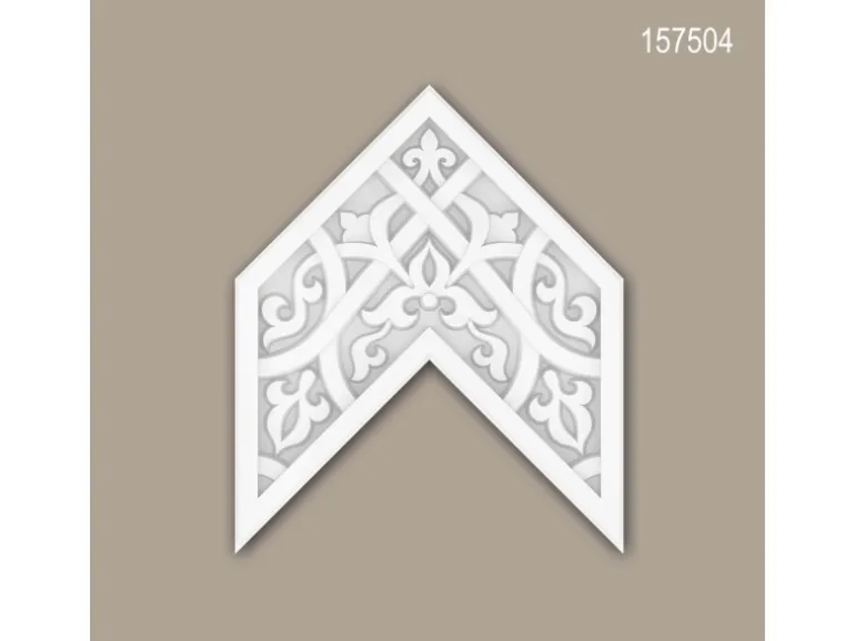 PROFHOME 157504 Deckenplatte Wandvertäfelung Deckenelement 25 x 20,8 cm 25 cm x 20,8 cm x 2,4 cm Weiß