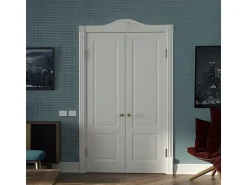 PROFHOME 151310 Wand- und Friesleiste Stuckleiste Zierleiste Wandleiste 2 m 200 cm x 1,9 cm x 9,6 cm Weiß