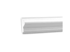 PROFHOME 151301 Wand- und Friesleiste Stuckleiste Zierleiste Wandleiste 2 m 200 cm x 1,6 cm x 4,2 cm Weiß