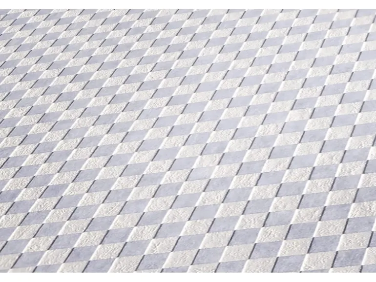 PROFHOME 934651-GU Grafik Tapete Geometrisch Matt Weiß 0,53 m x 10,05 m 5,33 m2 Weiß