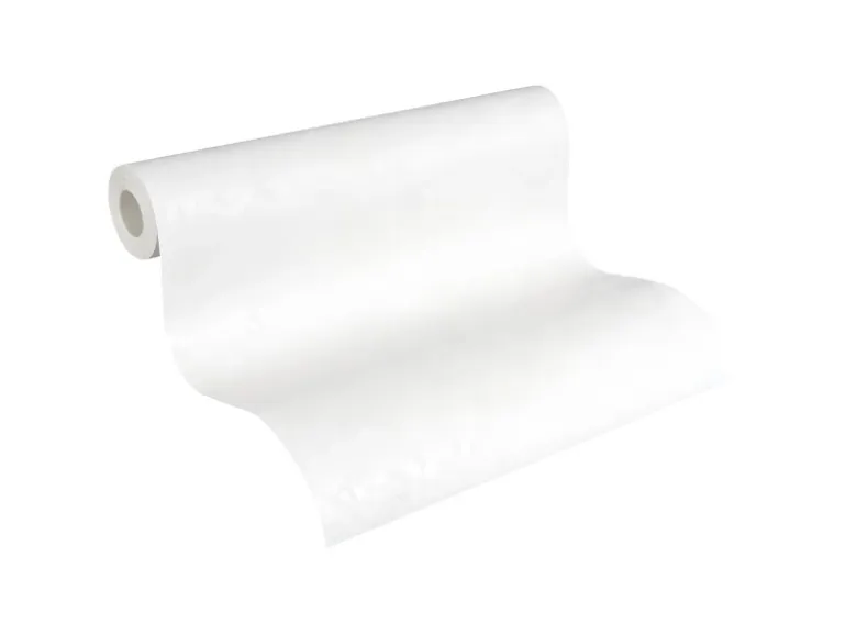 PROFHOME 563217-GU Spachtel Putz Tapete Struktur Matt Weiß 0,53 m x 10,05 m 5,33 m2 Weiß