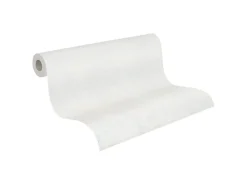 PROFHOME 573414-GU Spachtel Putz Tapete Struktur Matt Weiß 1,06 m x 25,00 m 26,50 m2 Weiß