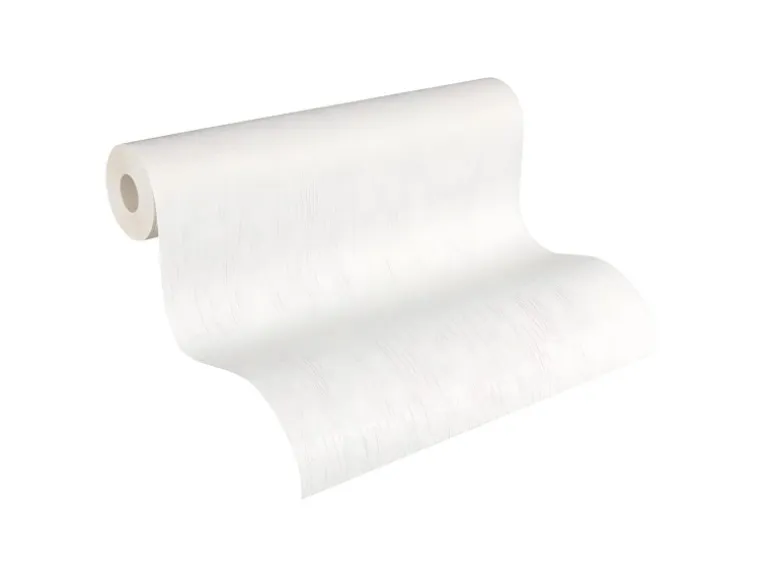 PROFHOME 168917-GU Spachtel Putz Tapete Struktur Matt Weiß 0,53 m x 10,05 m 5,33 m2 Weiß