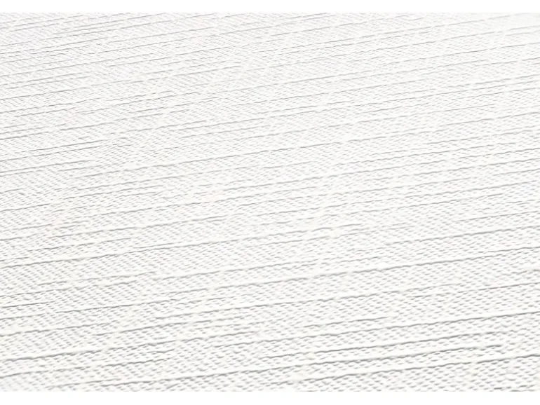 PROFHOME 250612-GU Textiloptik Tapete Struktur Matt Weiß 1,06 m x 25,00 m 26,50 m2 Weiß