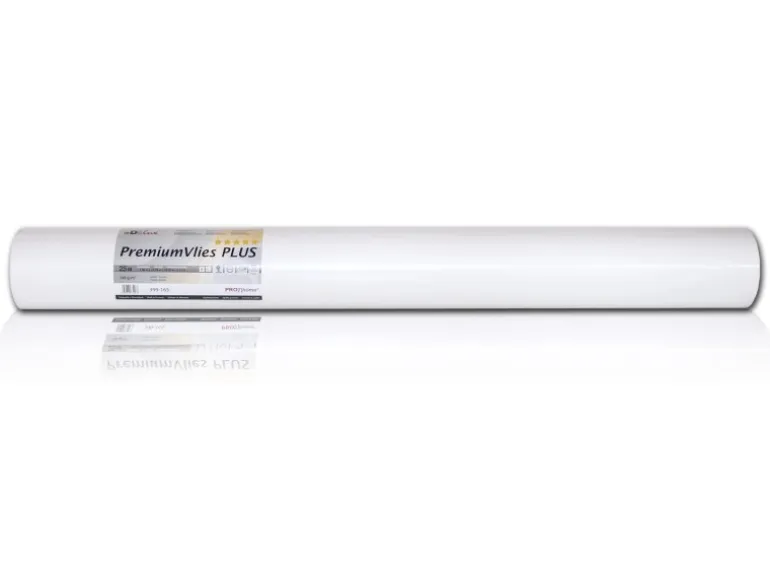 PROFHOME Renoviervlies PremiumVlies Plus 160 g Malervlies Glattvlies 1 Karton mit 6 Rollen 150 m2 Weiß