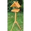 Promadino Vogelhaus Rhön mit Fußkreuzständer 38 cm x 141 cm x 36 cm