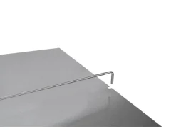 PROREGAL Aktenregal Stecksystem T-Profil Grundregal HxBxT 175 x 75 x 60 cm 5 Ebenen Fachlast 90 kg Beidseitig Nutzbar Lichtgrau
