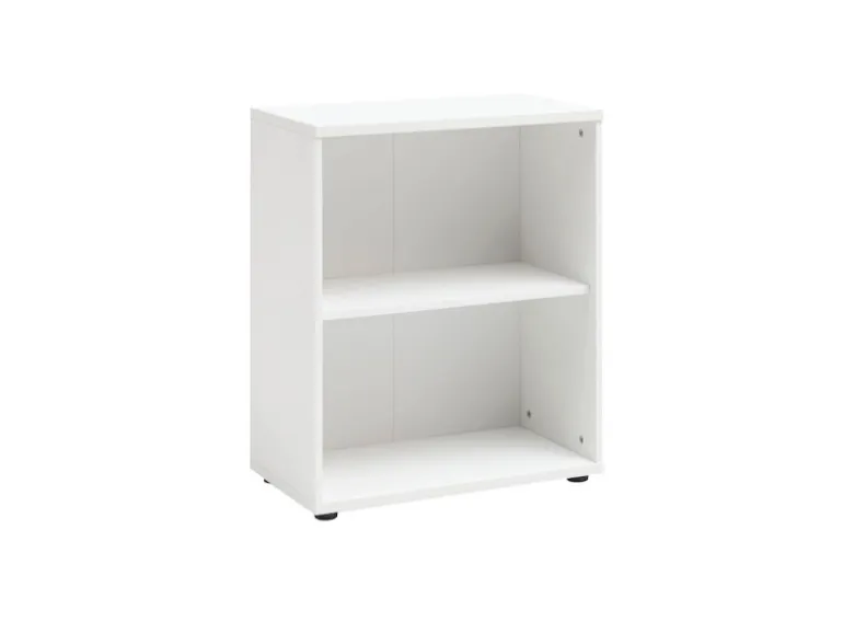 PROREGAL Aktenregal Tiger Small HxBxT 77 x 65 x 34 cm 2 Fächern Weiß