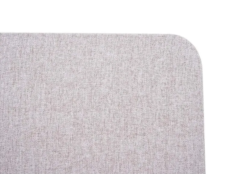 Proregal Akustik-Tischtrennwand HxBxT 60x65x2 cm Doppelwandig Stoff Grau Büro-Sichtschutz Schreibtisch Pinnwand