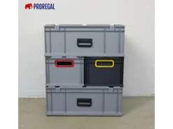 PROREGAL Eurobox Nextgen Portable HxBxT 235x 30 x 40 cm 20 Liter Eurobehälter Transportbox Transportbehälter Stapelbehälter