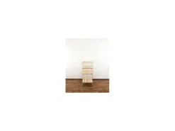 PROREGAL Holzregal Woodland HxBxT 115 x 80 x 50 cm Fachlast 120 kg 4 Fachboden Kiefernholz Natur