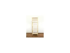 PROREGAL Holzregal Woodland HxBxT 230 x 80 x 50 cm Fachlast 120 kg 6 Fachboden Kiefernholz Natur