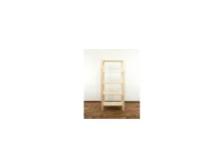 PROREGAL Holzregal Woodland HxBxT 166,4 x 80 x 50 cm Fachlast 120 kg 5 Fachboden Kiefernholz Natur