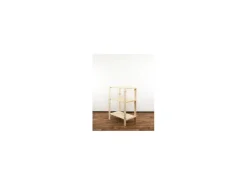 PROREGAL Holzregal Woodland HxBxT 115 x 80 x 50 cm Fachlast 120 kg 3 Fachboden Kiefernholz Natur