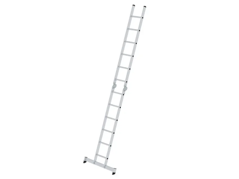 PROREGAL Klappleiter 2-Teilig mit Traverse 2 x 6 Sprossen