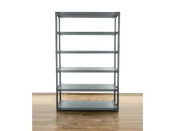 PROREGAL Kunststoffregal Grey Bear Extra-Tall HxBxT 220 x 150 x 46 cm Fachlast 70 kg Grau