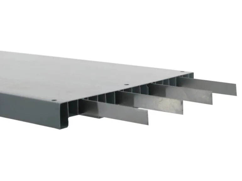 PROREGAL Kunststoffregal Big Grey Bear Low HxBxT 138 x 130 x 46 cm Fachlast 120 kg Grau/Grün