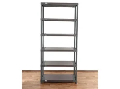 PROREGAL Kunststoffregal Big Grey Bear Extra-Tall HxBxT 220 x 120 x 46 cm Fachlast 160 kg Grau
