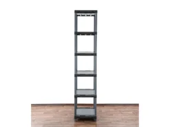 PROREGAL Kunststoffregal Big Grey Bear Extra-Tall HxBxT 220 x 70 x 46 cm Fachlast 160 kg Grau