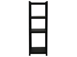 PROREGAL Mega Deal 3 x All Black Series Schwerlastregal Ragnar HxBxT 150 x 45 x 45 cm Fachlast 100 kg Matt Schwarz Kellerregal Steckregal Garagenregal
