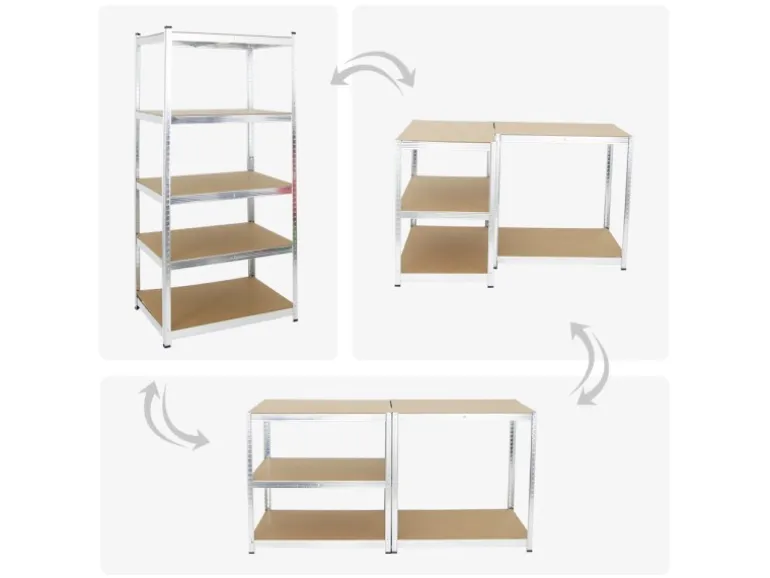 PROREGAL Mega Deal 2x Schwerlastregal Ragnar HxBxT 180 x 90 x 60 cm Fachlast 175 kg Verzinkt