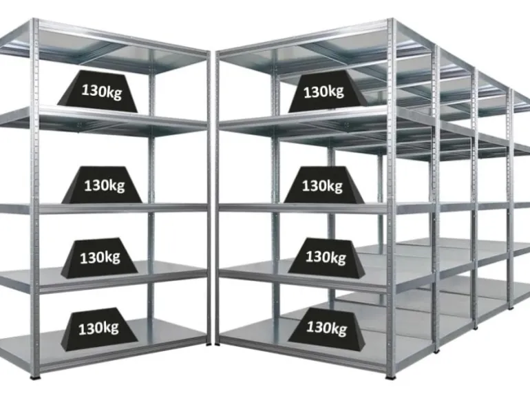 PROREGAL Mega Deal 5x Schwerlastregal Steel Eagle HxBxT 180x120x60cm Fachlast 130kg Verzinkt