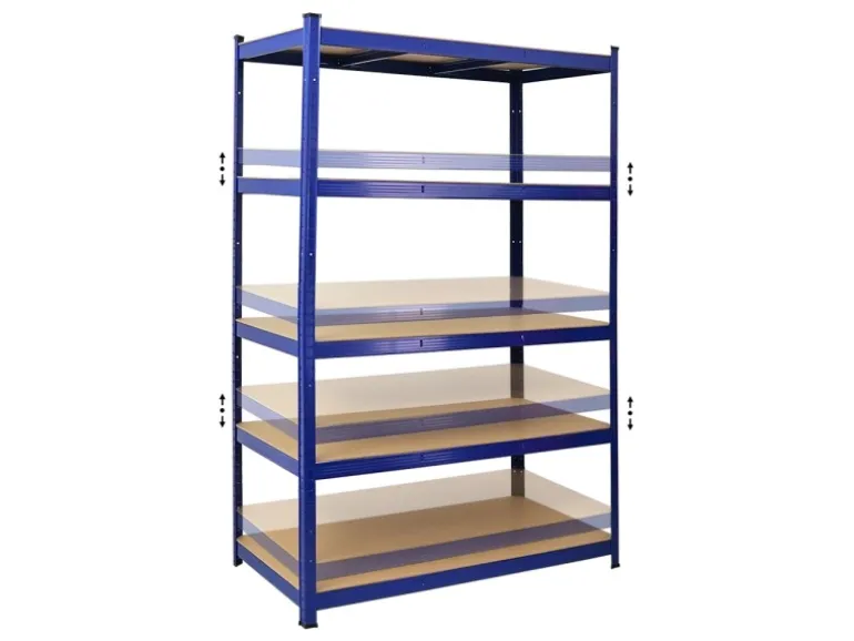 PROREGAL Mega Deal 2x Schwerlastregal Taurus HxBxT 180 x 120 x 60 cm Fachlast 175 kg Blau