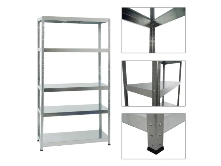 PROREGAL Mega Deal 2x Schwerlastregal Steel Eagle HxBxT 180 x 100 x 40 cm Fachlast 130 kg Verzinkt