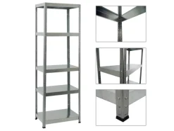 PROREGAL Mega Deal 2x Schwerlastregal Steel Eagle HxBxT 180 x 60 x 40 cm Fachlast 130 kg Verzinkt