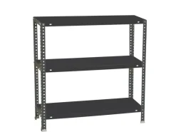 PROREGAL Schraubregal Panda Small HxBxT 100 x 110 x 40 cm Fachlast 90 kg Anthrazit
