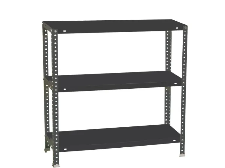 PROREGAL Schraubregal Panda Small HxBxT 100 x 110 x 40 cm Fachlast 90 kg Anthrazit
