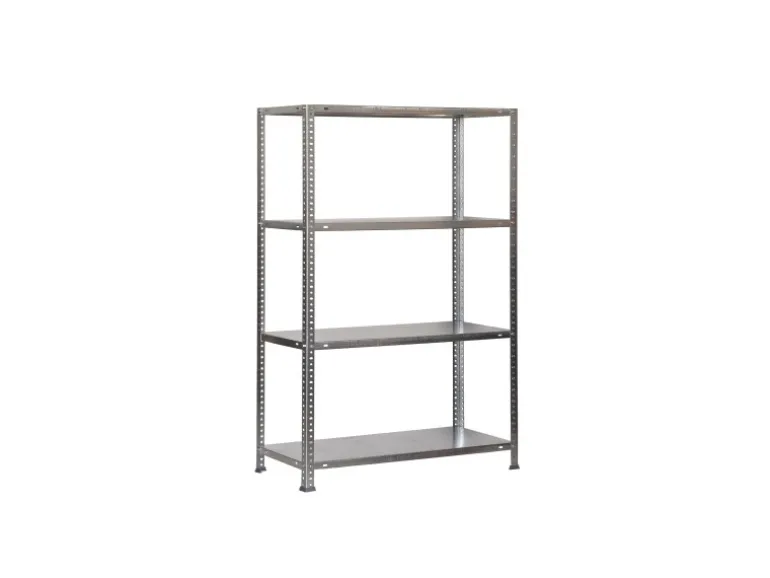 PROREGAL Schraubregal Panda Mid HxBxT 150 x 110 x 40 cm Fachlast 90 kg Verzinkt
