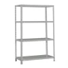 PROREGAL Schraubregal Panda Mid HxBxT 150 x 100 x 30 cm Fachlast 100 kg Grau