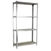 PROREGAL Schwerlastregal Mid Muli HxBxT 150 x 120 x 30 cm 4 Fachböden Fachlast 200 kg Verzinkt