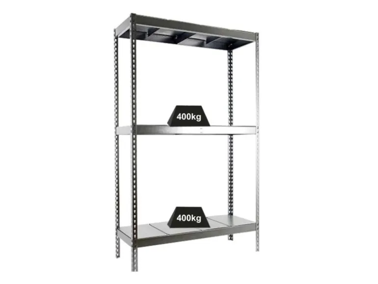 PROREGAL Schwerlastregal Big Metal Yeti Three HxBxT 200 x 180 x 45 cm Fachlast 400 kg Verzinkt