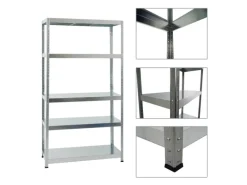 PROREGAL Schwerlastregal Steel Eagle HxBxT 180 x 100 x 40 cm Fachlast 130 kg Verzinkt