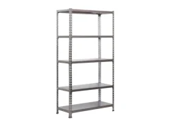 PROREGAL Schwerlastregal Big Metal Shark HxBxT 200 x 120 x 40 cm Fachlast 200 kg Verzinkt