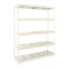 PROREGAL Schwerlastregal Big Metal Yeti Five HxBxT 200 x 180 x 60 cm Fachlast 400 kg Weiß