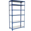 PROREGAL Schwerlastregal Giant Metal Shark HxBxT 250 x 80 x 50 cm Fachlast 180 kg Blau