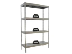 PROREGAL Schwerlastregal Metal Beast Four HxBxT 200 x 180 x 45 cm Fachlast 600 kg Verzinkt