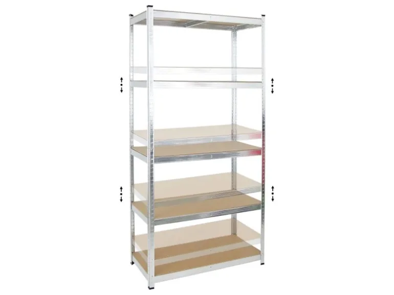 PROREGAL Schwerlastregal Giant Ragnar HxBxT 200 x 100 x 50 cm Fachlast 175 kg Verzinkt