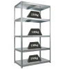 PROREGAL Schwerlastregal Steel Eagle HxBxT 180x100x60cm Fachlast 130kg Verzinkt