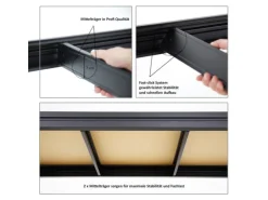 PROREGAL Schwerlastregal Dino HxBxT 180 x 160 x 60 cm Fachlast 600 kg Schwarz
