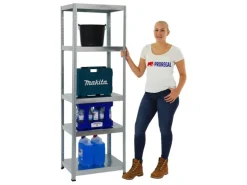 PROREGAL Schwerlastregal Steel Eagle HxBxT 180 x 60 x 40 cm Fachlast 130 kg Verzinkt