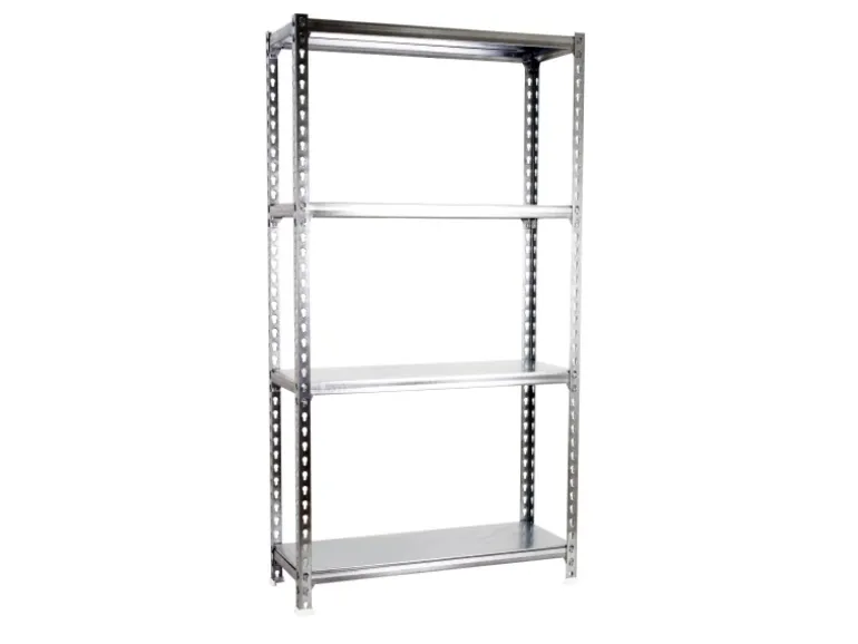 PROREGAL Schwerlastregal Mid Metal Shark HxBxT 150 x 120 x 50 cm Fachlast 200 kg Verzinkt